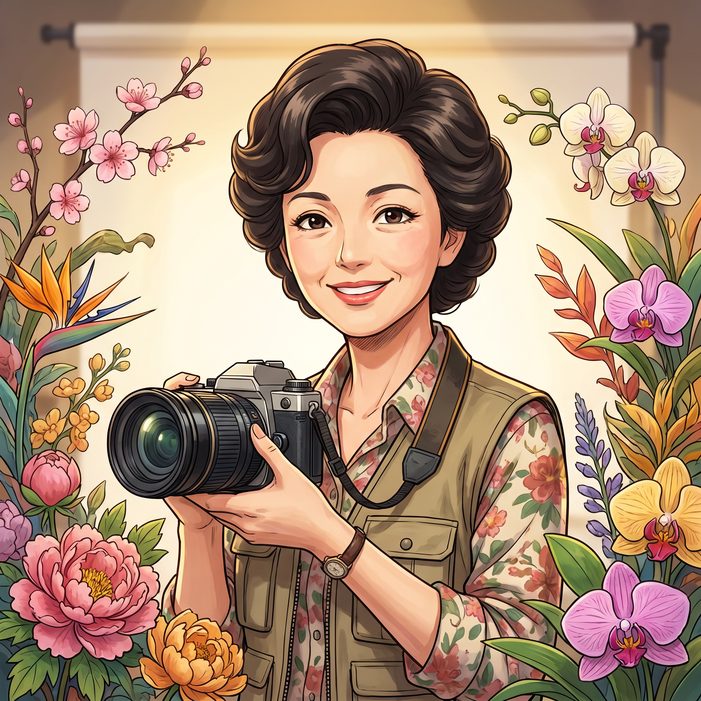 麻豆传媒植物摄影师陈晓梅
